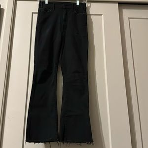 Mother Hustler Ankle Fray Jeans, Not Guilty, Size 26